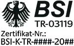 BSI Zertifikat für Personalausweis Kartenlesegerät
